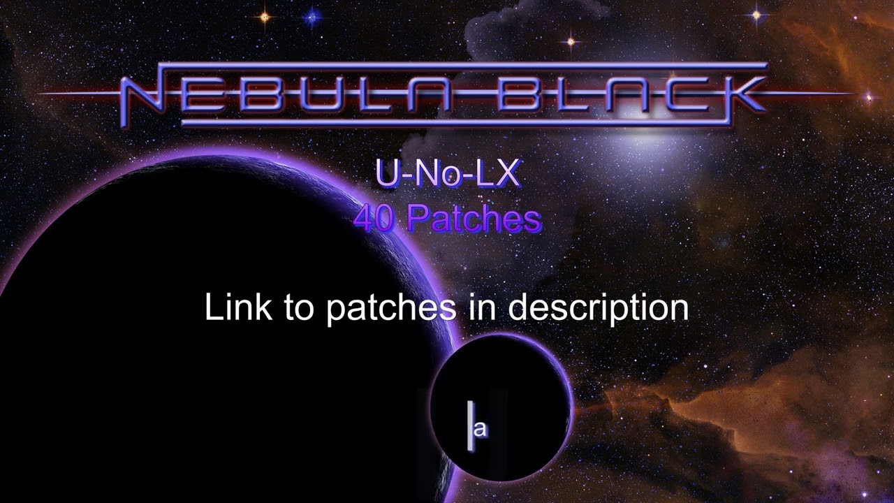 TAL-U-No-LX Patch Bank Synthwave/Darkwave 40 Patches