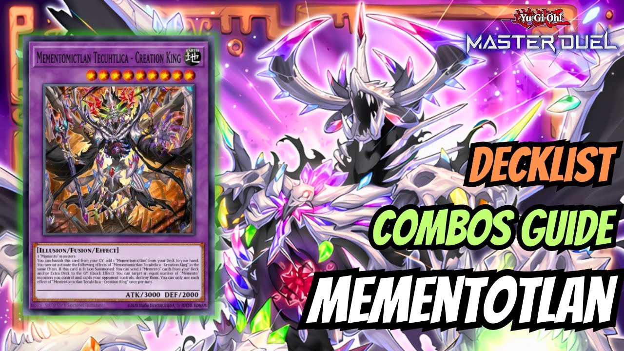 Top Tier Pure Memento Deck – Master Duel Combo Guide & Decklist!