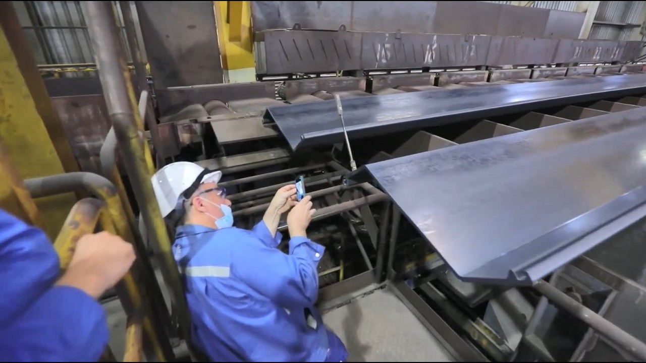 SMS group Heavy Section Mill 🔥💪♨️  #steel #industry #rolling #meltshop #wirerod #plant #viral