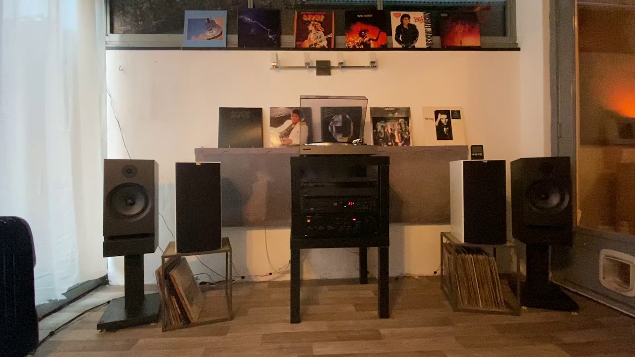LINN Helix, Denon PMA-500v new music room