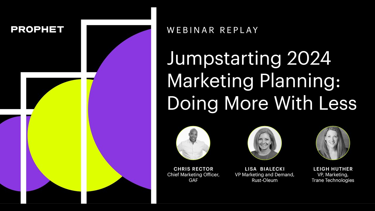 Webinar: Marketers Doing More With Less