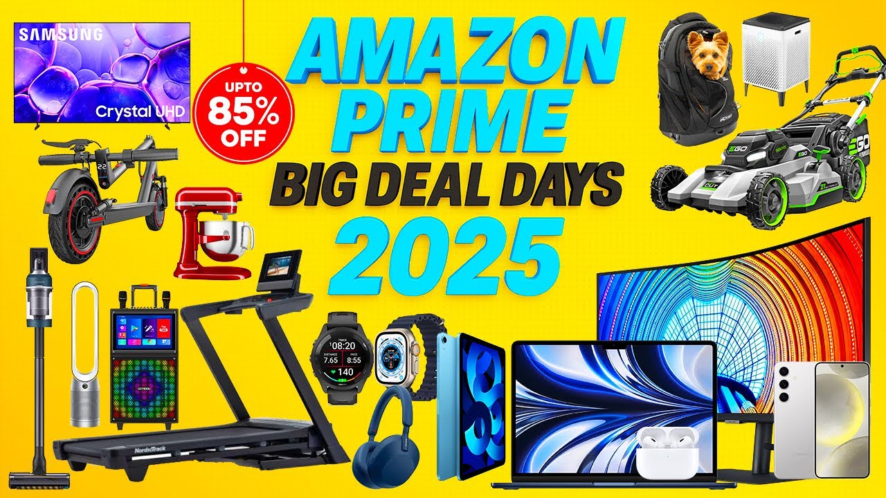 Amazon Prime Big Deal Days 2025 — не пропустите 50 лучших ранних предложений!