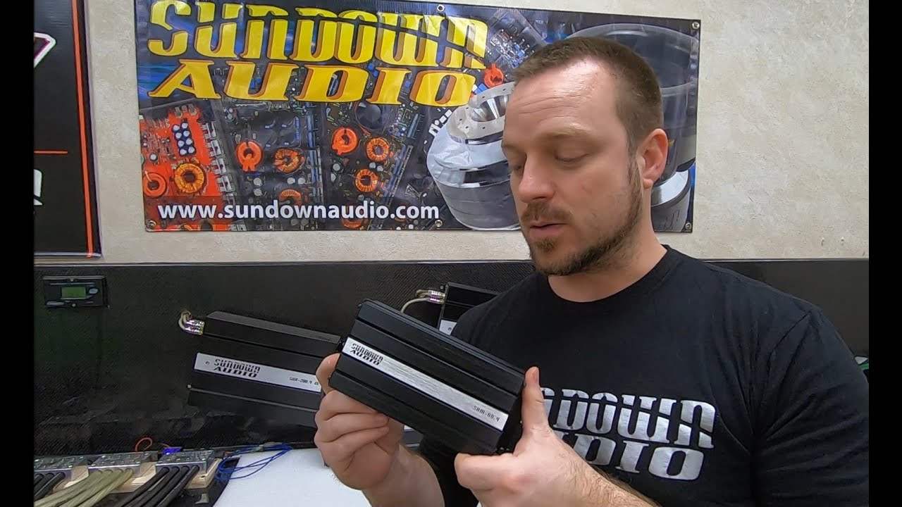 ***Smallest 4-channel Amplifier***  Sundown Audio  SAM-65.4  *Amp Test Tuesday*