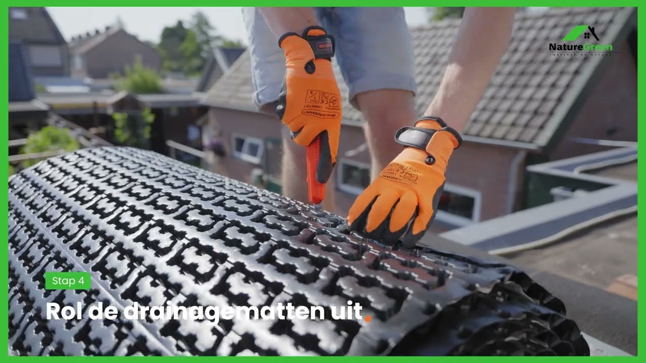 Lichtgewicht sedumdak aanleggen | Instructievideo | NatureGreen