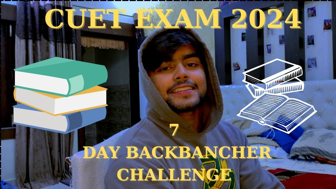 Day 1 of 7-DAYS CUET backbencher Exam Prep Challenge | Study with me