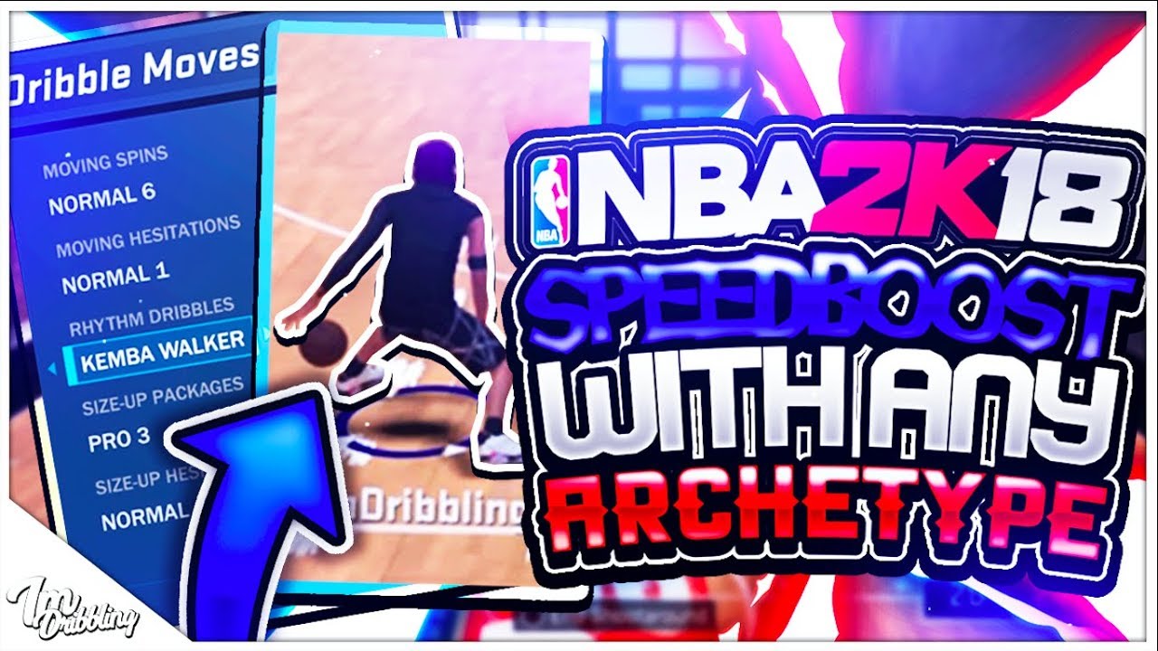 2K18 HOW TO SPEEDBOOST w/ ANY ARCHETYPE!? 🏃🏽💨 BEST RHYTHM DRIBBLE | BECOME A DRIBBLE GOD!