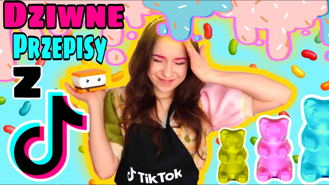 ROBIĘ WŁASNE ŻELKI! DZIWNE PRZEPISY Z TIKTOKA!🍬🧁