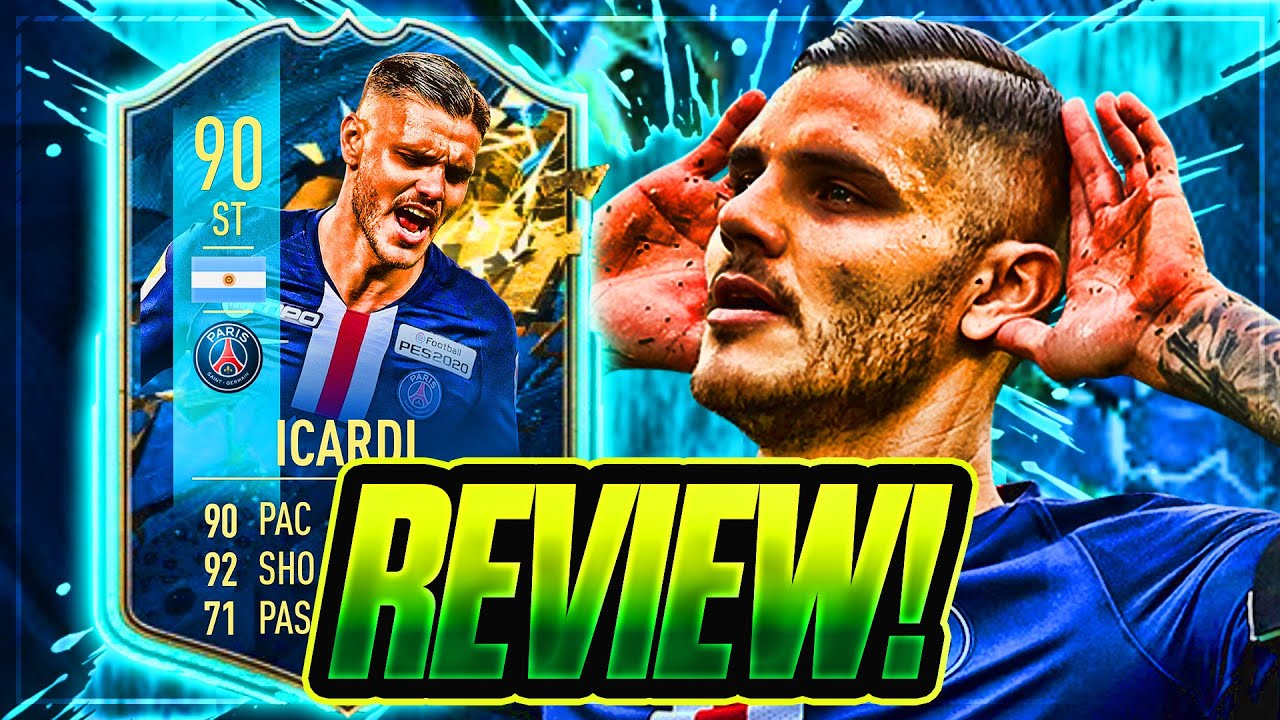 FIFA 20 - 90 rated TOTS MAURO ICARDI SBC REVIEW, IS ICARDI WORTH IT? #FIFA20 #TOTS #TOTSSF #ICARDI