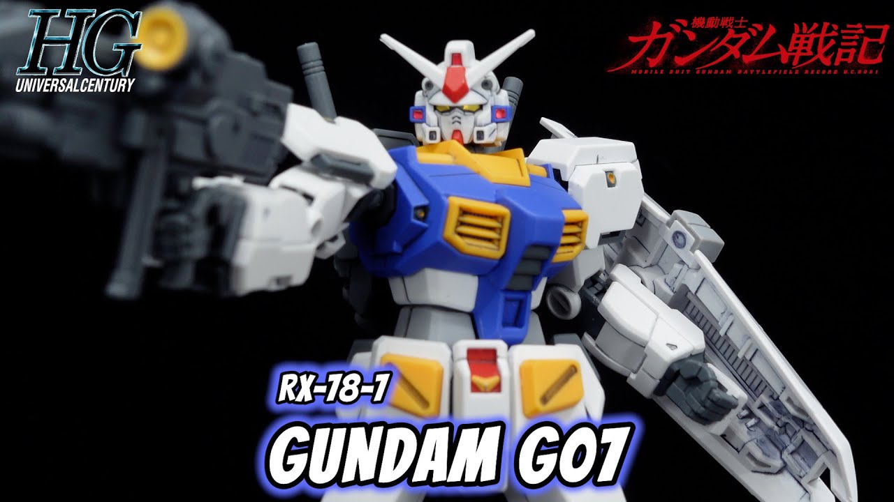 Обзор P-Bandai HG Gundam G07 | MSG: Battlefield Record U.C. 0081