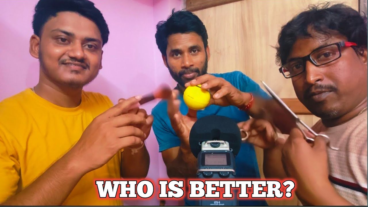 Fast ASMR Challenge with Friends | Who Gives Better Tingles? 😴⚡