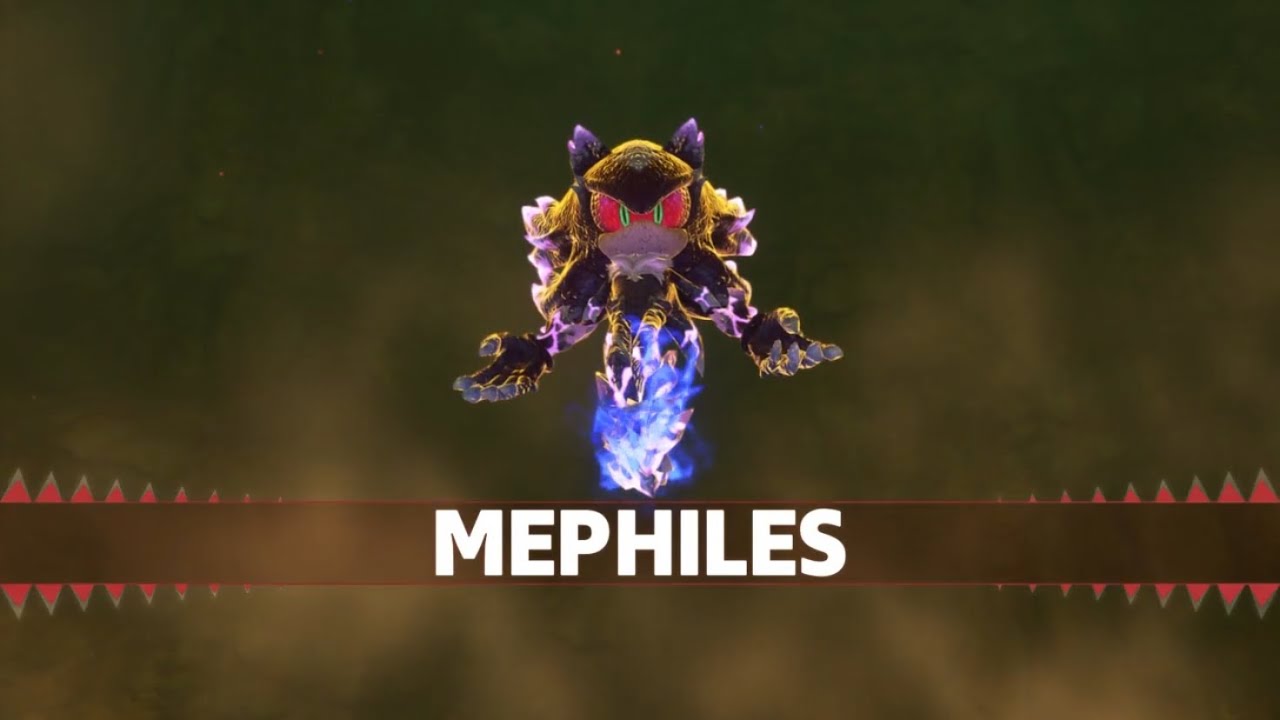 SxSG - Shadow Generations (PS4) - Mephiles Boss (S Rank)