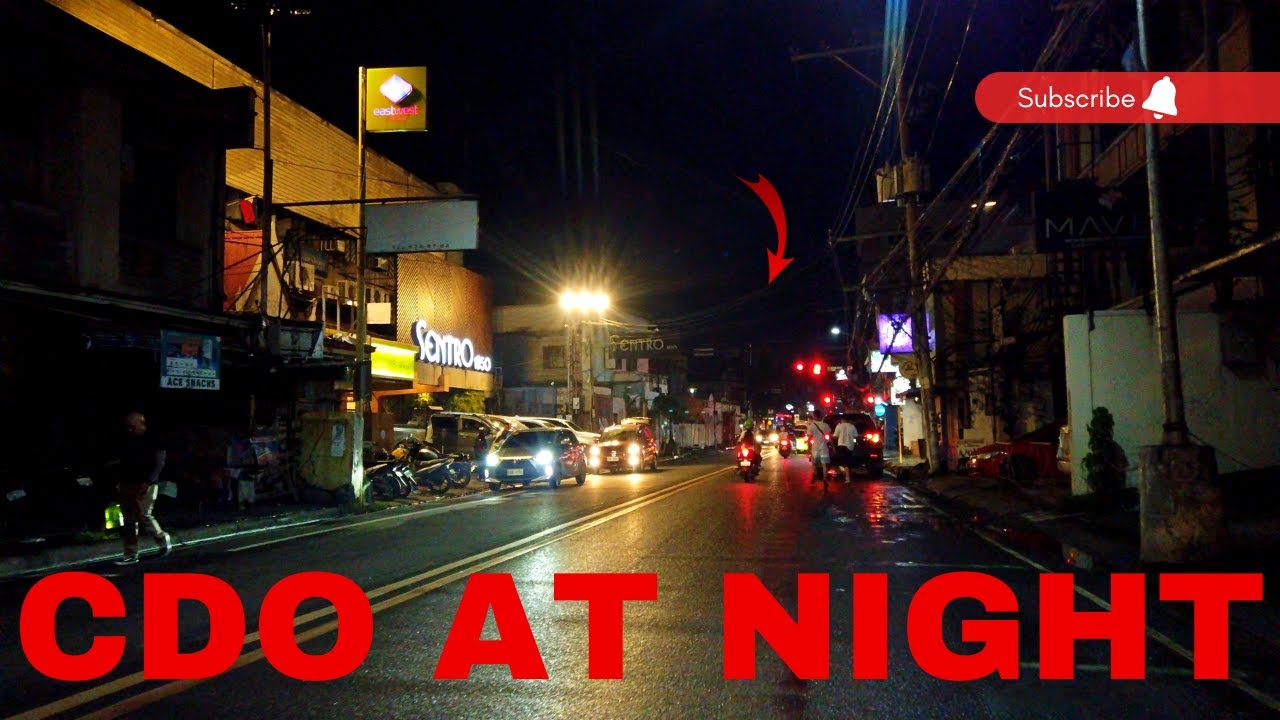NIGHT DRIVING CAGAYAN DE ORO CITY PHILIPPINES 2024