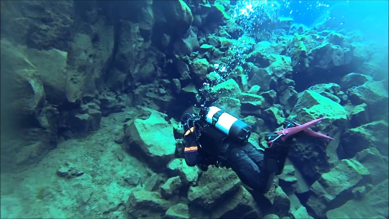 Diving the Silfra, Thingvellir National Park, Iceland 2013