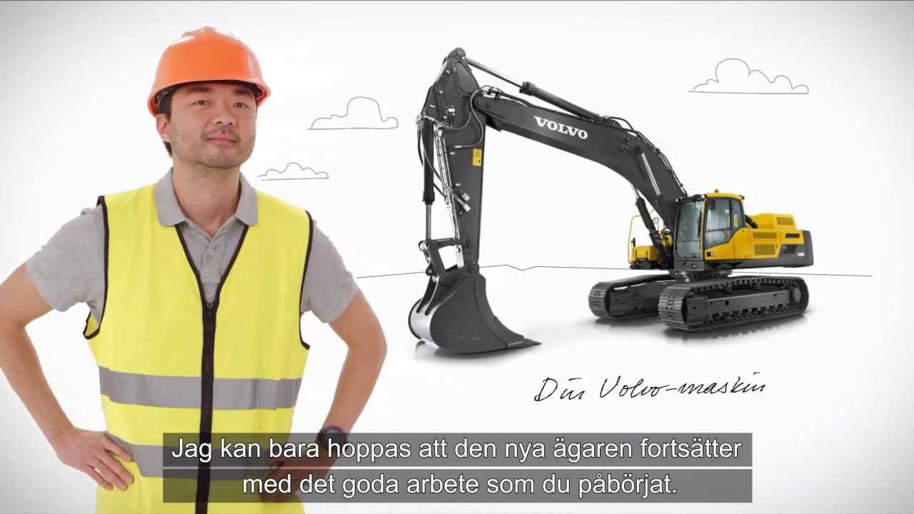 Volvo serviceavtal f&ouml;r Volvo Construction Equipment - trygghetsavtal hos Swecon.