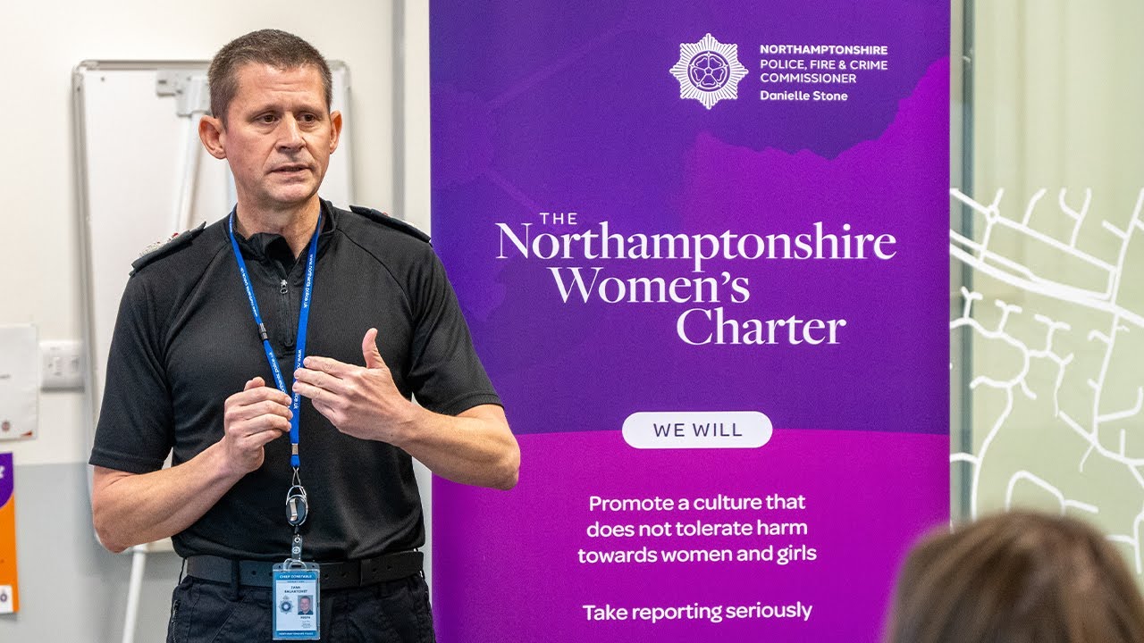 Northamptonshire Women's Charter Testimonial - Northamptonshire Police