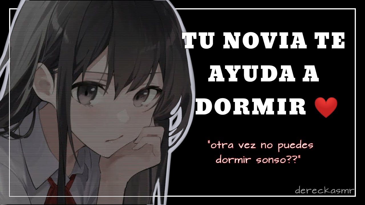TU NOVIA TE AYUDA A DORMIR// ASMR Roleplay
