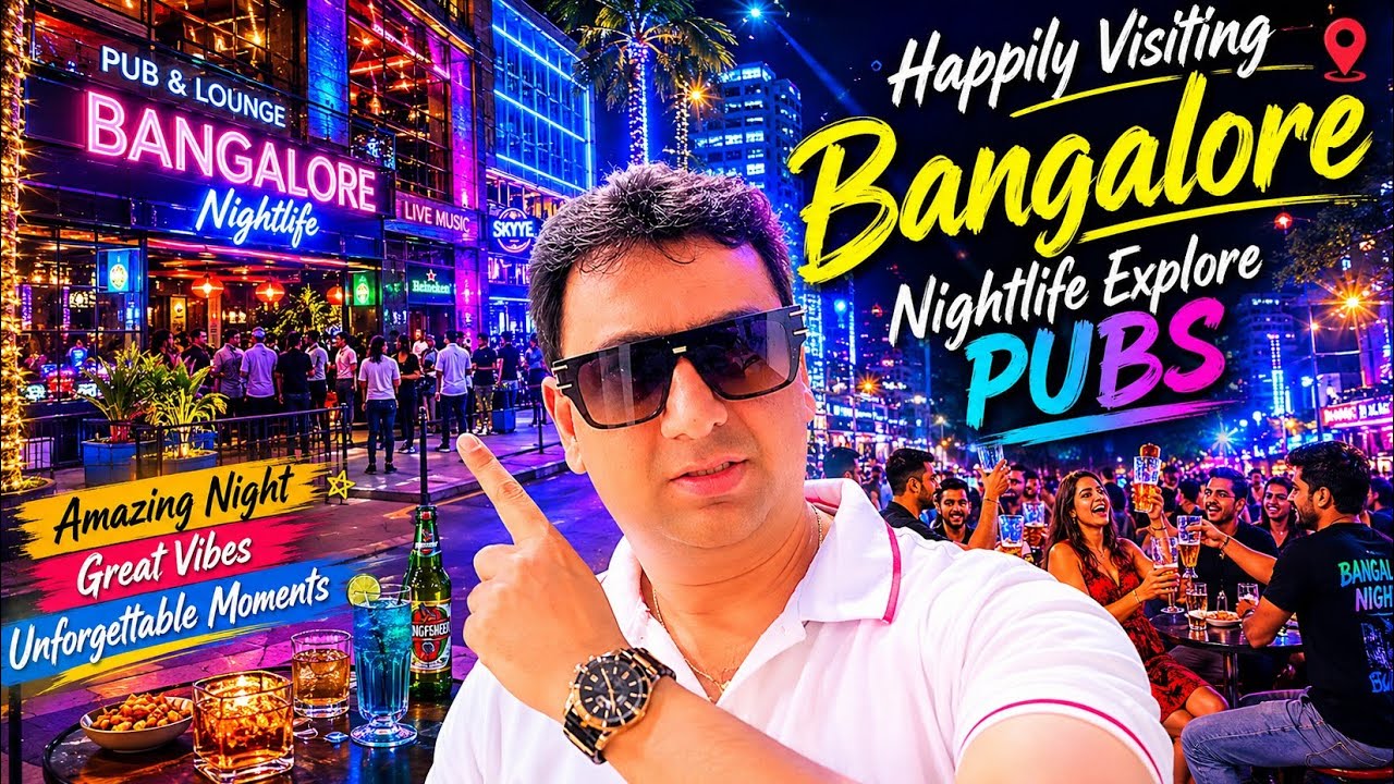 Exploring Bangalore Alone on a Sunday Night😄 Bengaluru | ಬೆಂಗಳೂರು | बेंगलुरु  🇮🇳