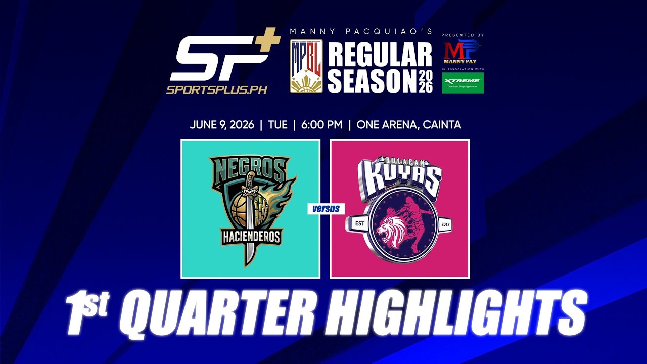 Bulacan Kuyas vs. Negros Hacienderos - 1st Quarter Highlights