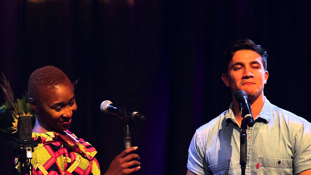 Cynthia Erivo and Dean John-Wilson sing 'Free' at the Hippodrome on September 12th, 2015