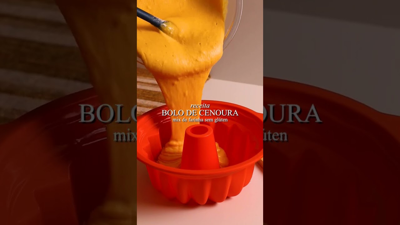 Bolo de cenoura saud&aacute;vel