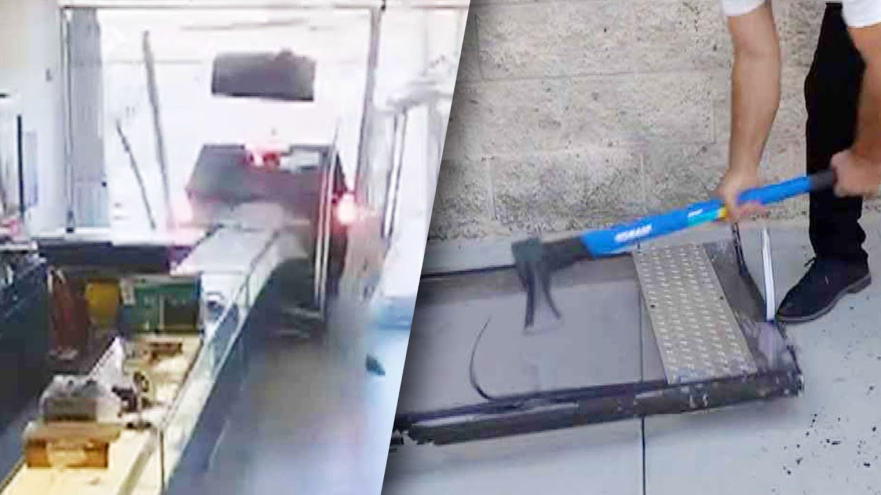 More Store Owners Using Unbreakable Glass to Combat Robberies