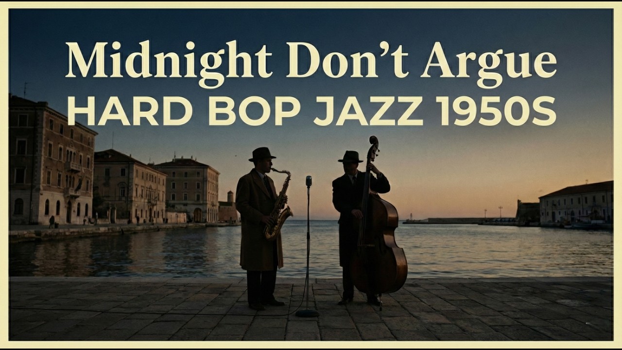 Hard Bop Jazz 1950s | Midnight Don’t Argue – Classic Jazz Club Vibes