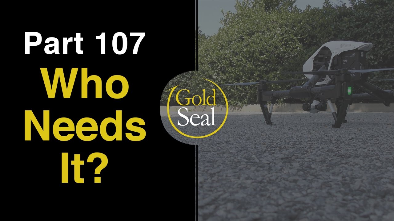 Remote Pilot Part 107 Test | Part 107, who needs it?