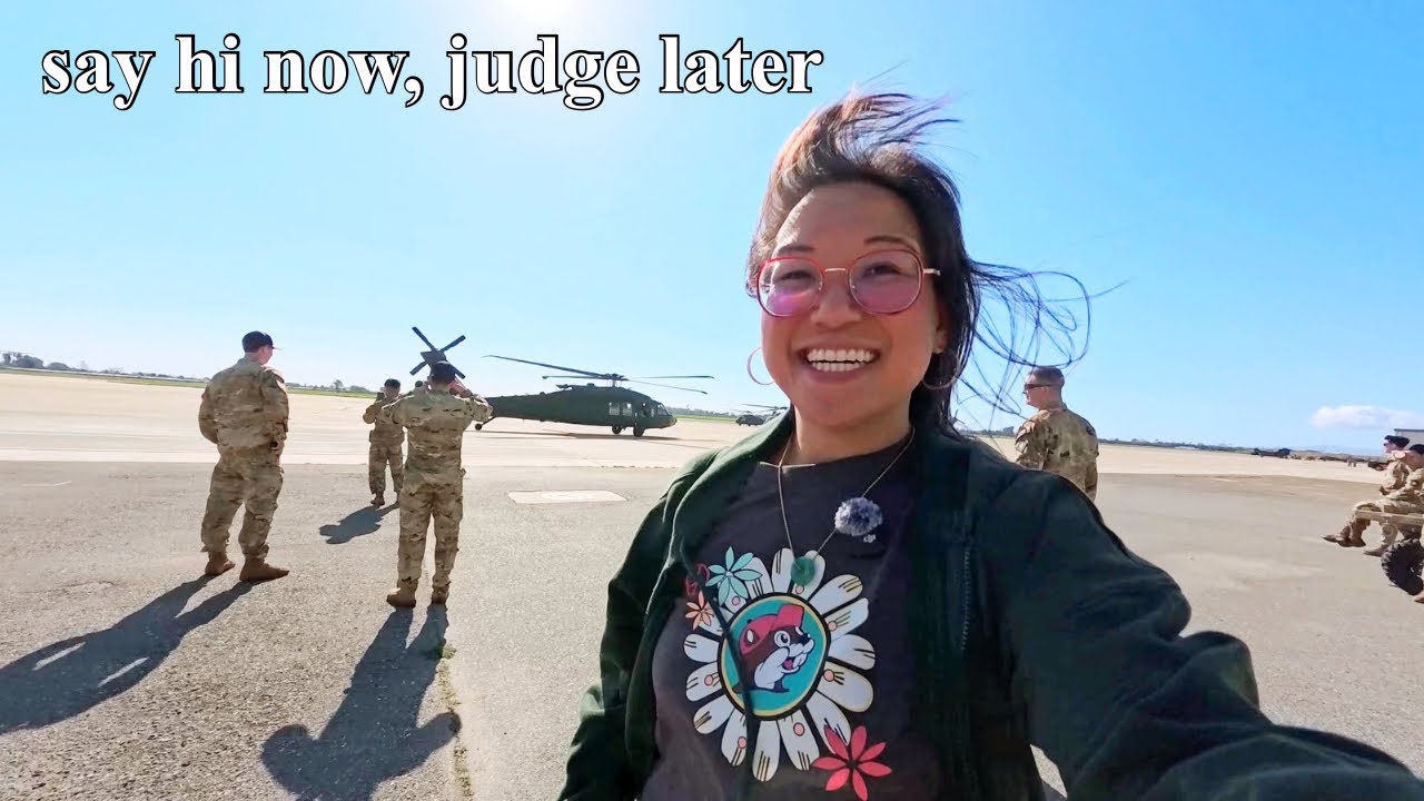My Life in LA 🎖️🚁 | No Way I’m Allowed to Walk This Military Base 