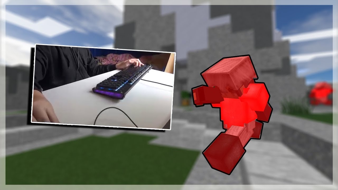 MOUSE AND KEYBOARD CAM + SOUNDS (Ranked Skywars)