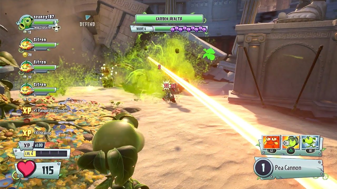 Plants Vs Zombies: Garden Warfare 2 on the PS4 Pro (2025)