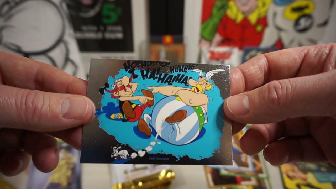 PANINI INFINITO « ASTÉRIX SINE TEMPORE TRADING CARDS » : ouverture du superbe coffret Treasure Box