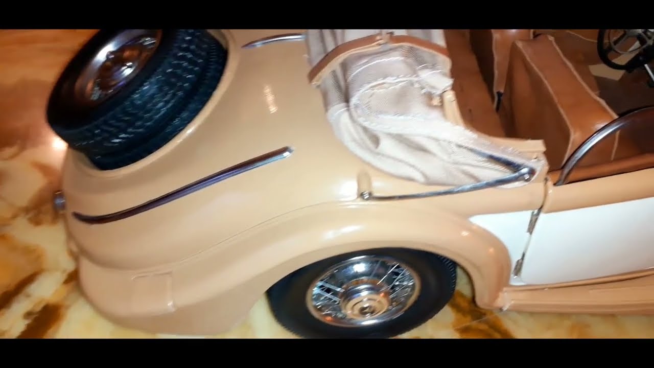 UNBOXING + UMBAU   Pocher Mercedes-Benz 540K