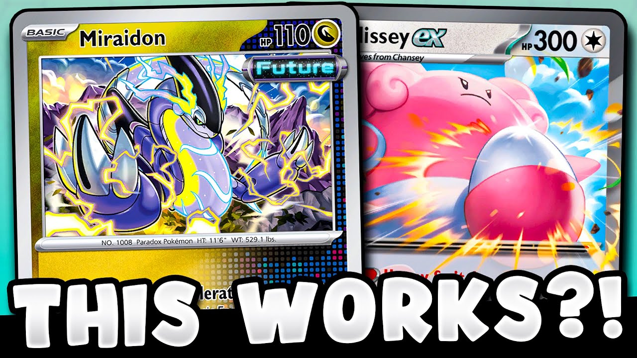 Accelerate Energy & Use Reboot Pod with Blissey & Miraidon!