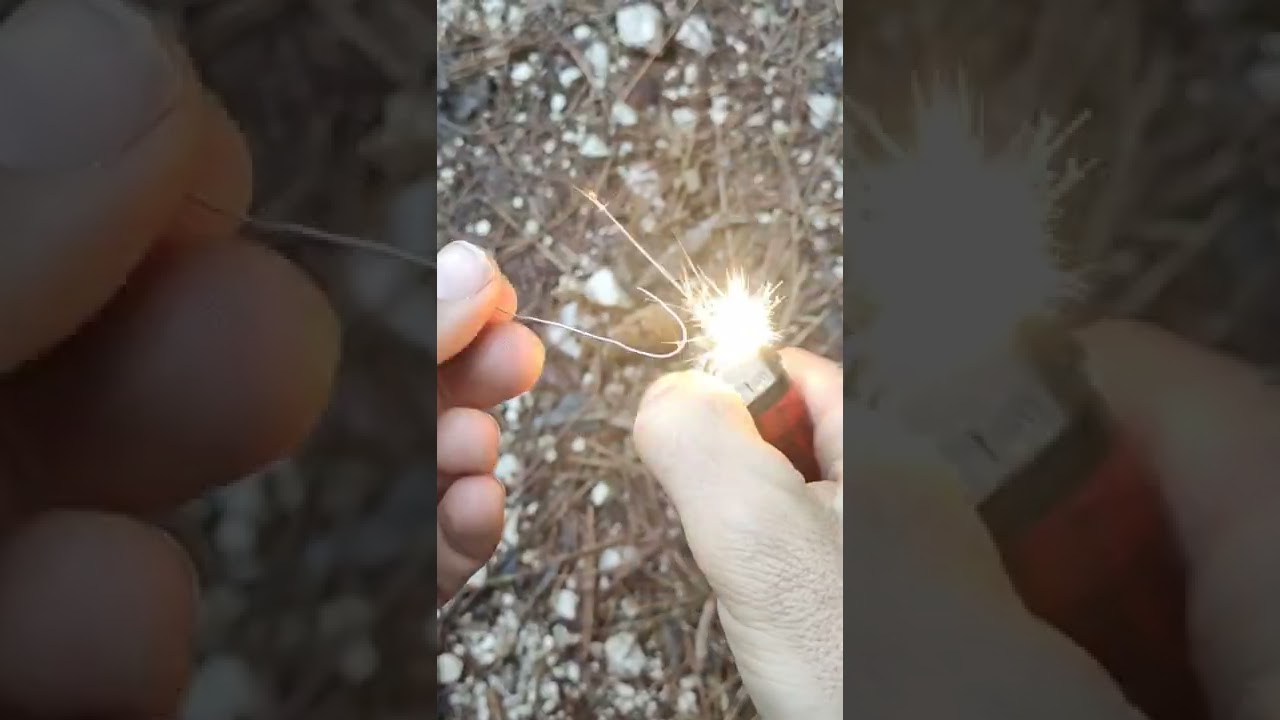 C&oacute;mo hacer una CA&Ntilde;A DE PESCAR con una MASCARILLA.. Funcionara😂.#shorts