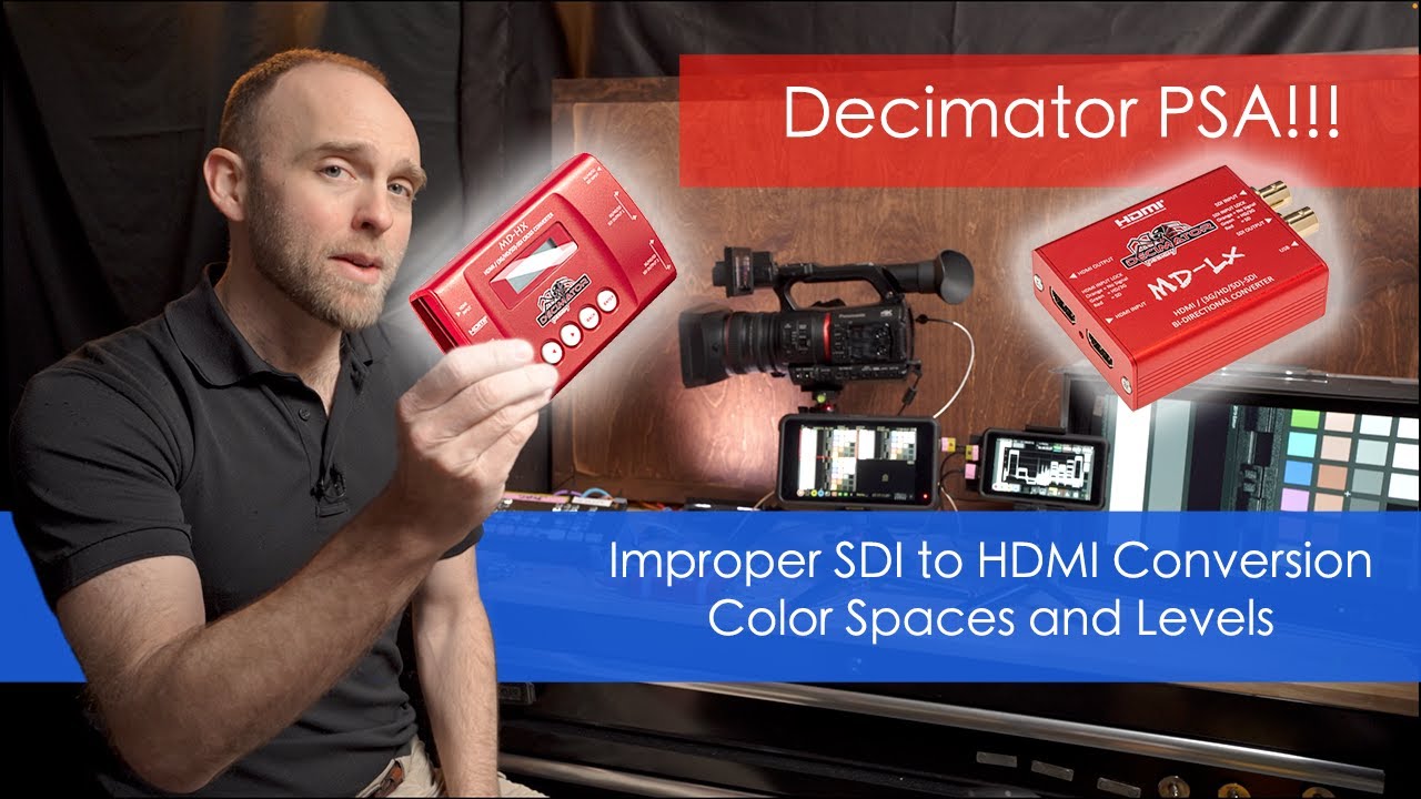 Decimator PSA! — Правильное преобразование SDI в HDMI