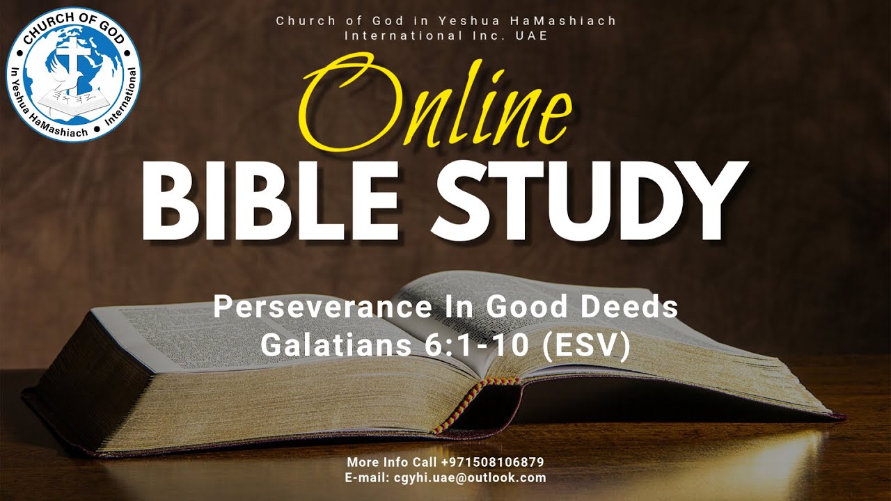 CGYHI UAE BIBLE STUDY 12/31/2025