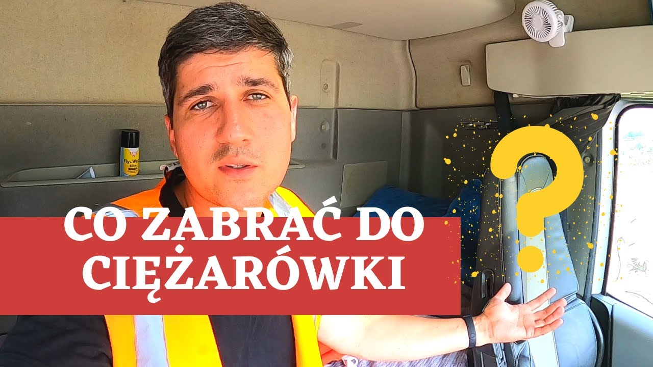 Co zabrac w trase | TOALETA w ciezarowce