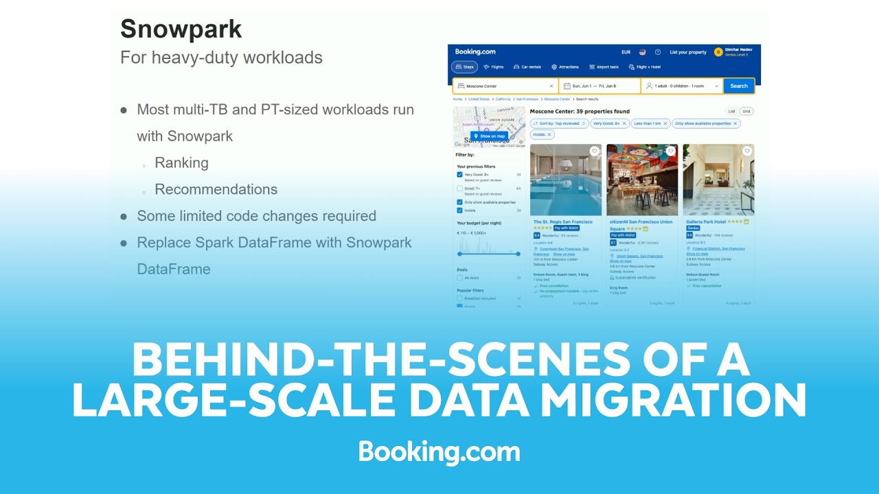How Booking.com Is Architecting Scalable Python Frameworks For The AI Data Cloud