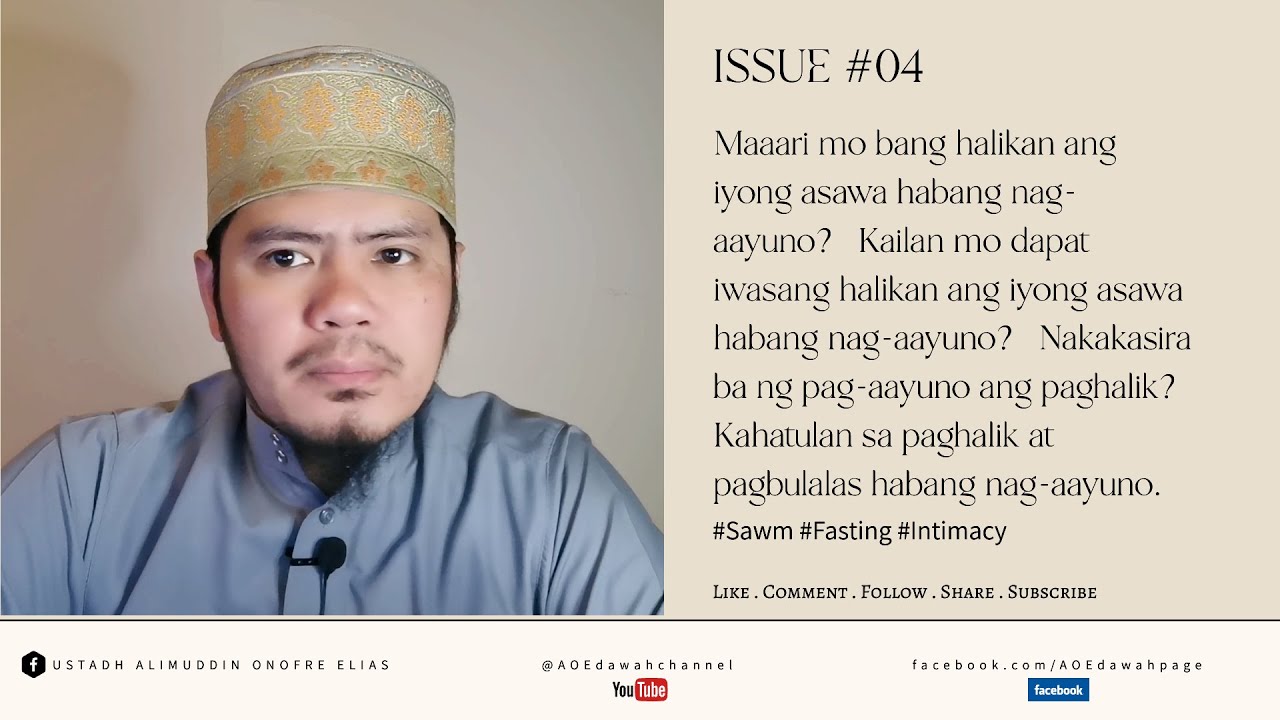 NAKAKASIRA BA NG PAG-AAYUNO ANG PAGHALIK