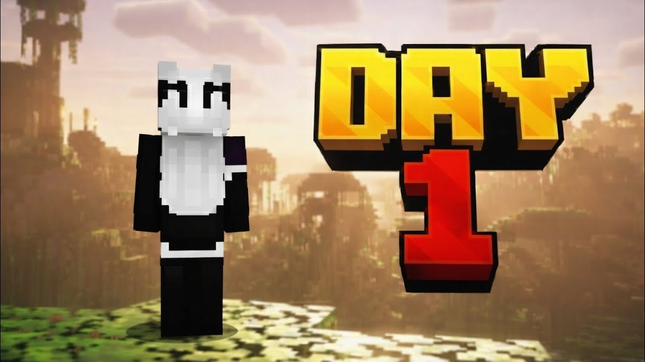 How i survived in Minecraft hardcore for the first time 