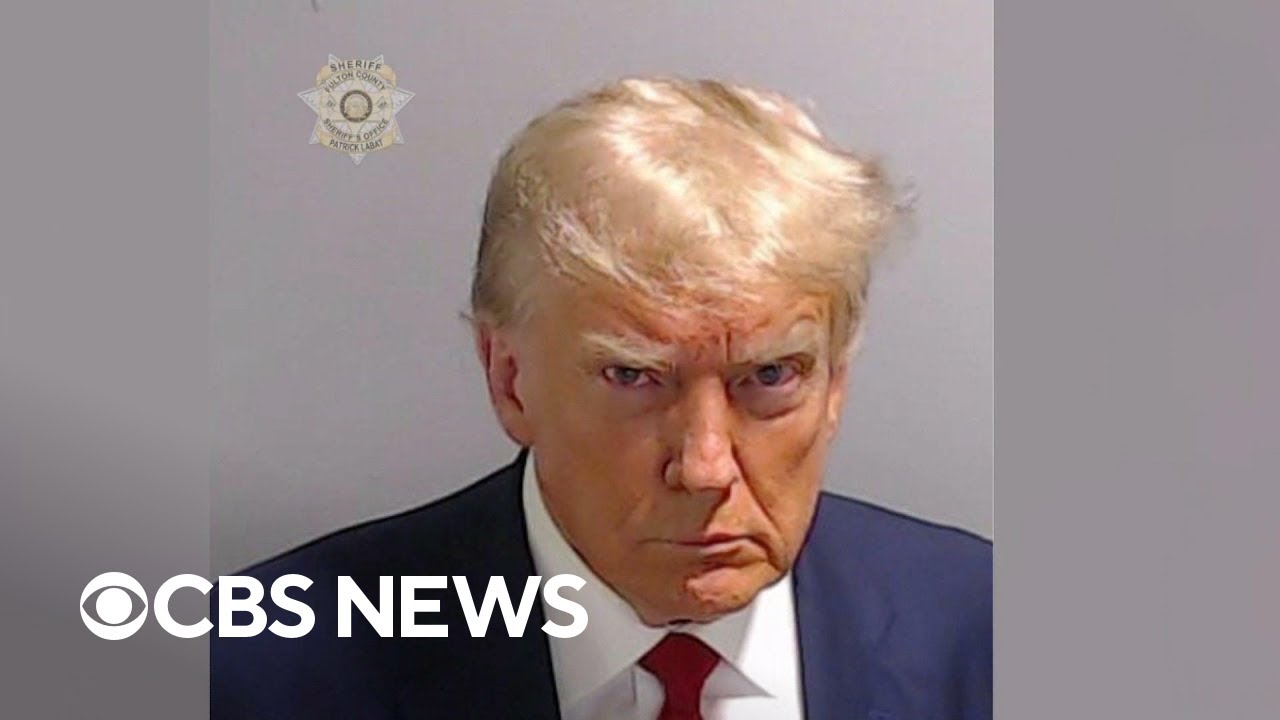 Trump booked at Fulton County jail in Georgia election interference case