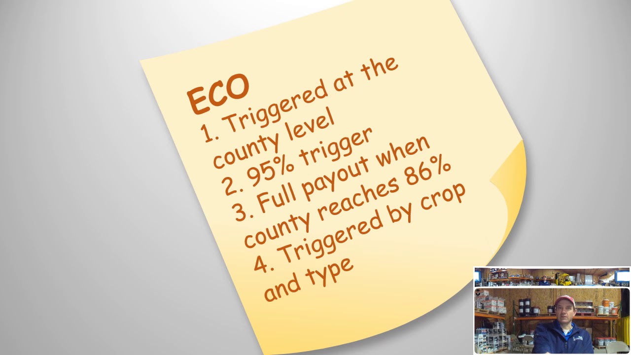 ECO (Enhanced Coverage Option), SCO and FSA Program review from KW Insurance