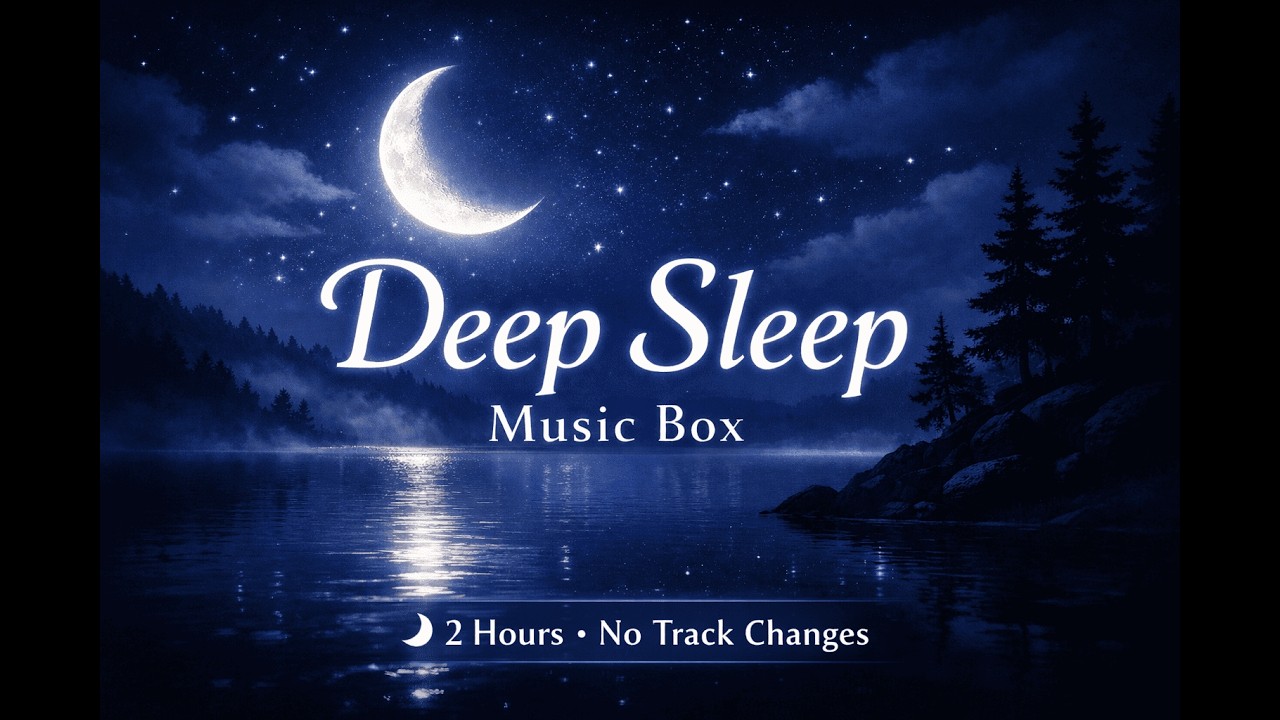 Deep Sleep Music Box 🌙 2 Hours • No Track Changes