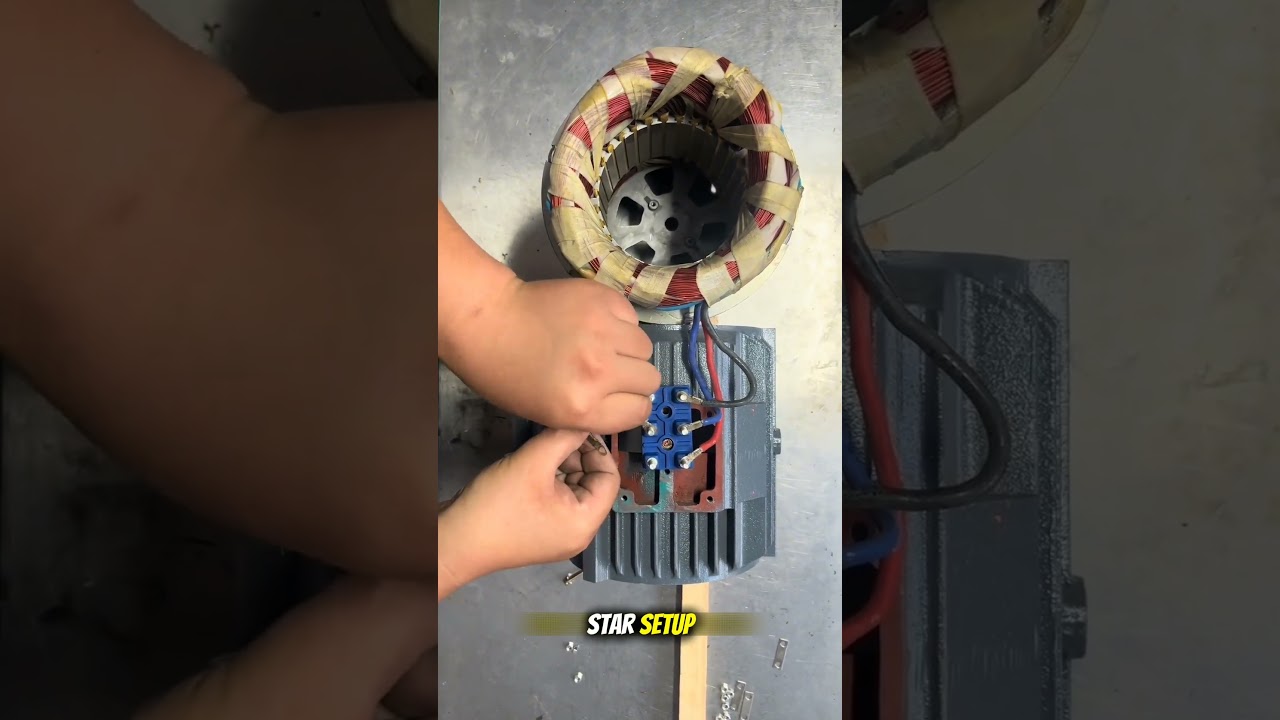 Star vs Delta Motor Wiring Explained in Seconds! 