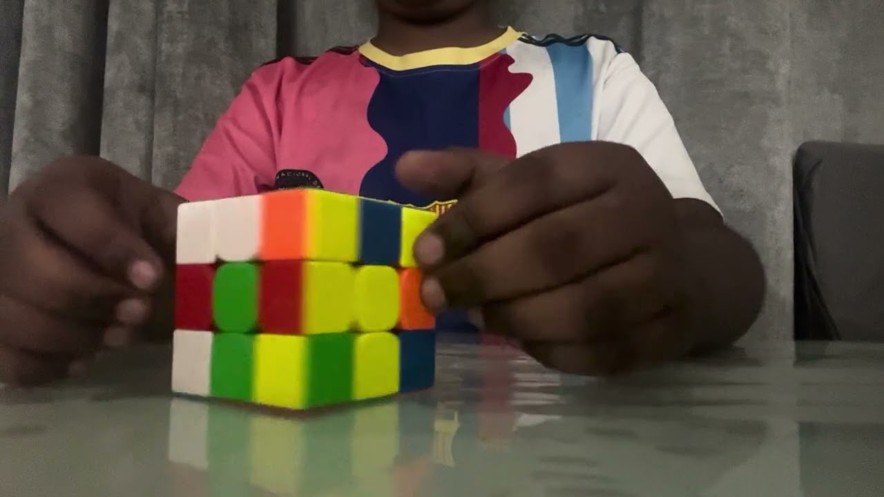 Solving a rubix’s cube!