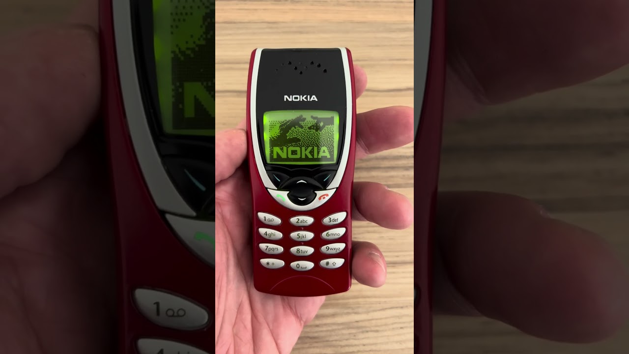 Nokia 8210 (1999) #vintagephone #retrotech #1990s #cellphone #nokia #nokia3310 #nokiaringtone
