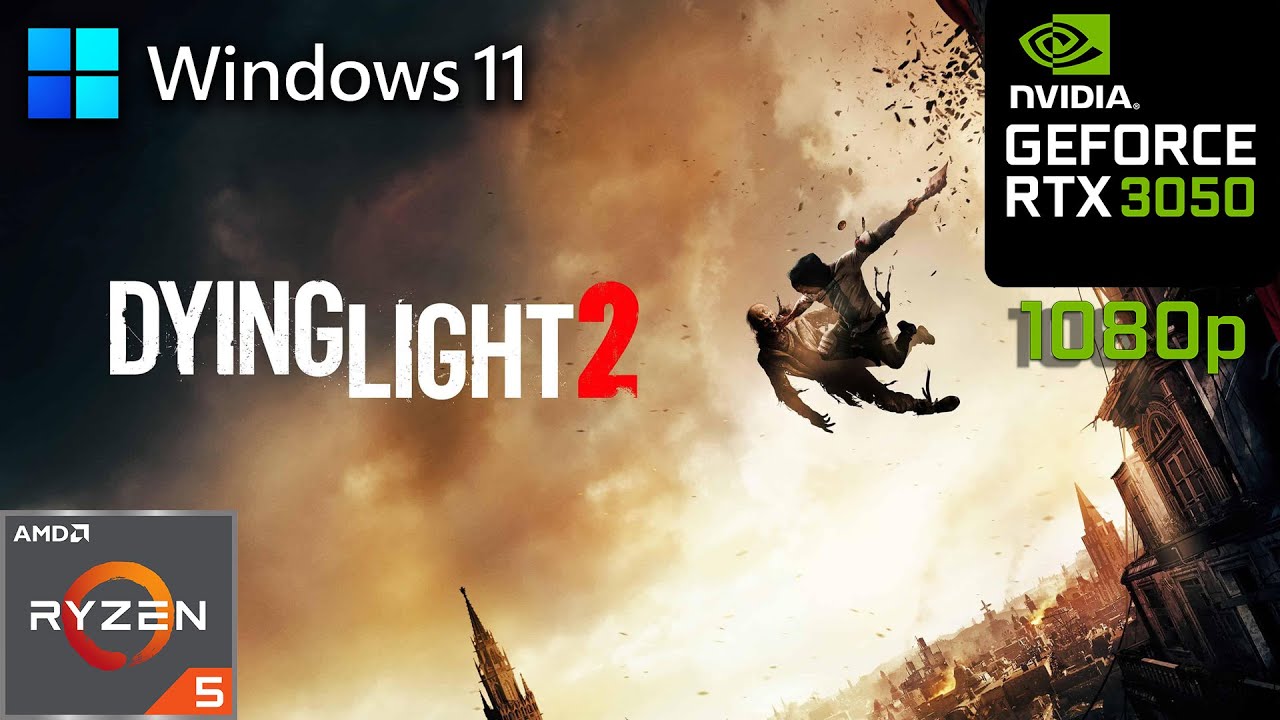 Dying Light 2 Stay Human I RTX 3050 Laptop I High-Medium-Low Settings