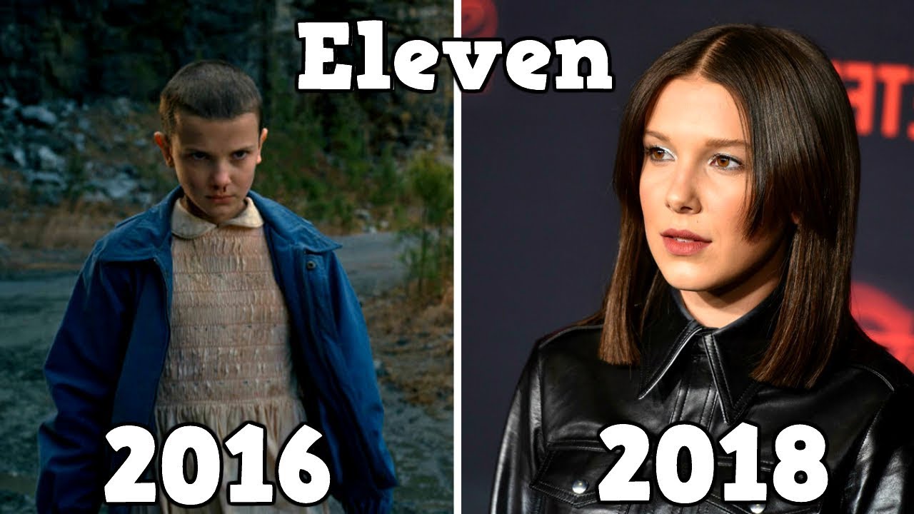 Stranger Things Before and After 2018