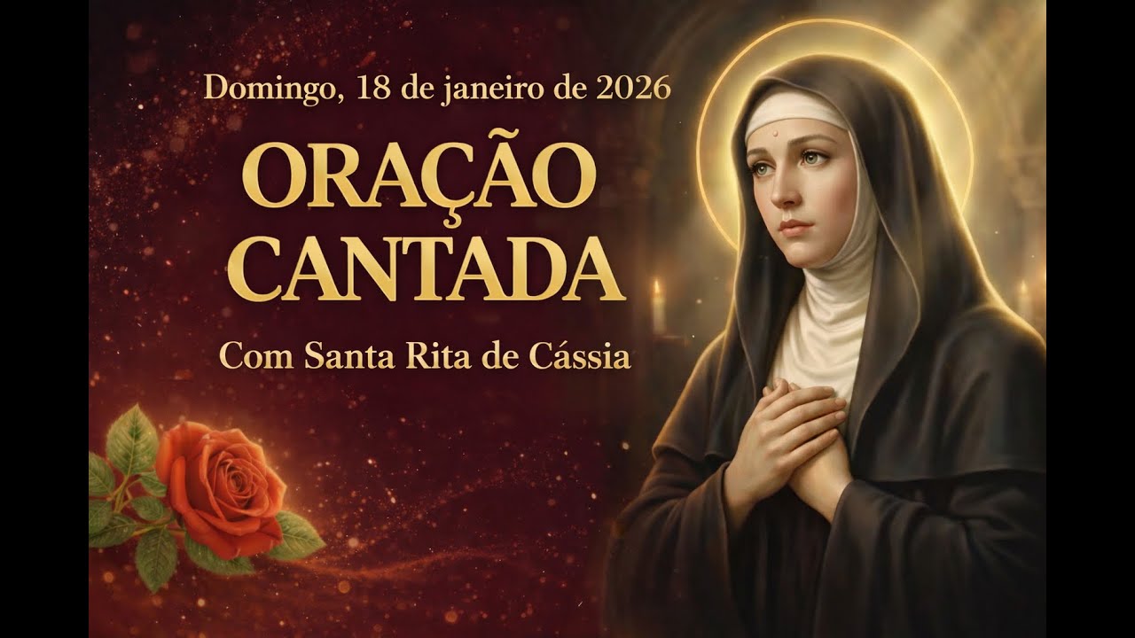Receba a Bênção de Deus Sobre a Semana que Começa | Oração Cantada com Santa Rita