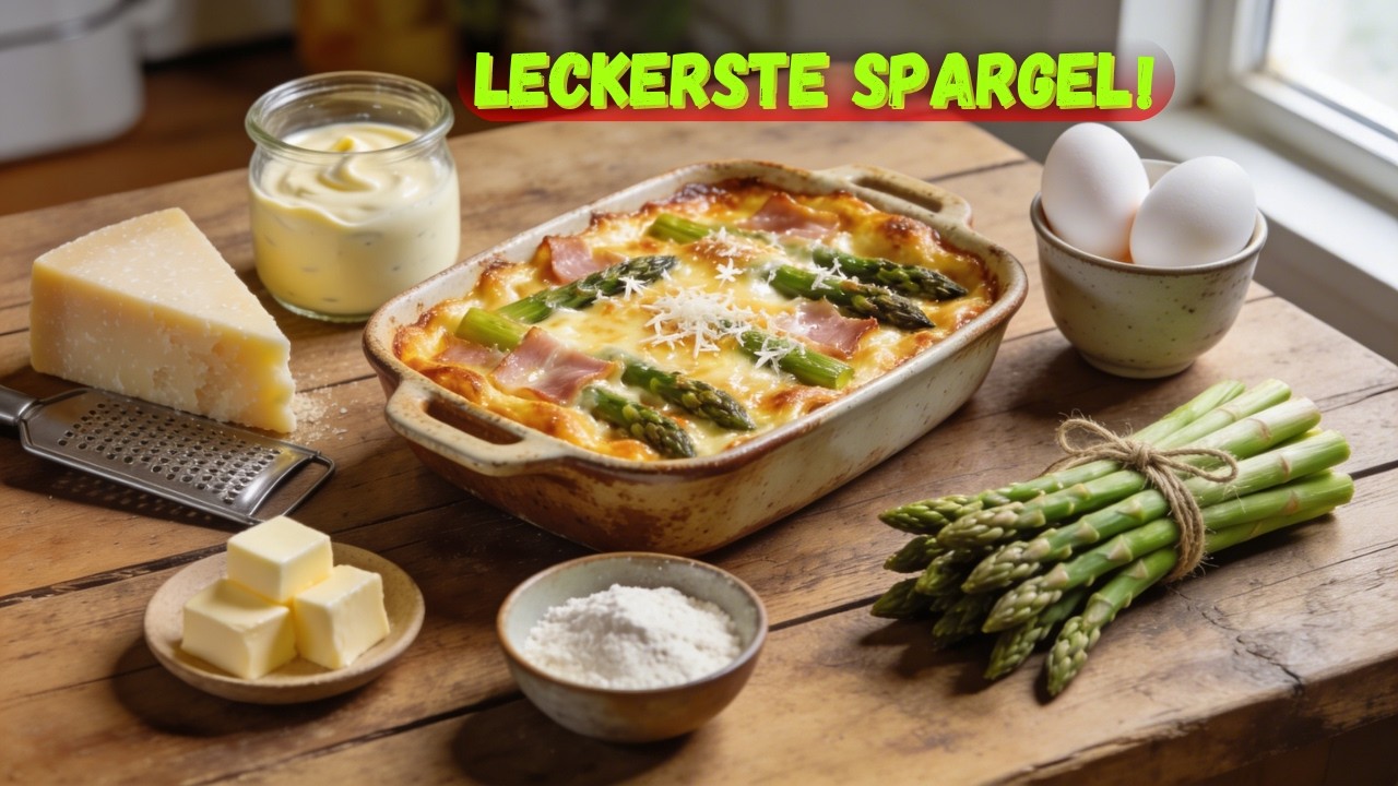 Рецепт запеченной спаржи мирового класса! Вкусный воскресный ужин для семьи, спаржа готовится легко